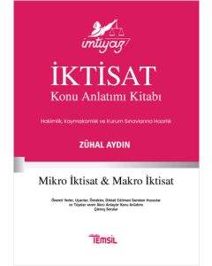 İmtiyaz İktisat Konu Anlatımı Kitabı