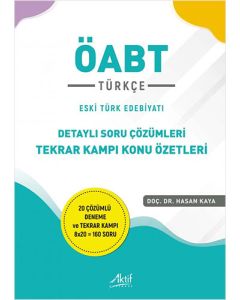 ÖABT Türkçe - Eski Türk Edebiyatı