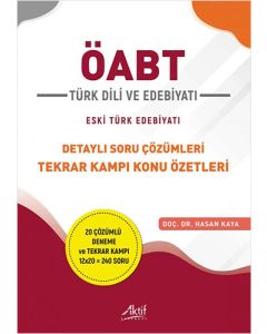 ÖABT Türk Dili ve Edebiyatı - Eski Türk Edebiyatı