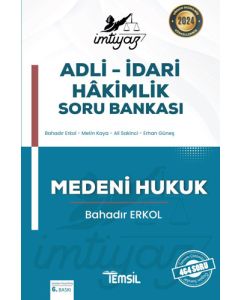  İmtiyaz - Adli-İdari Hâkimlik Medeni Hukuk Soru Bankası