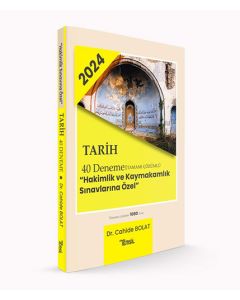 Tarih Tamamı Çözümlü 40 Deneme