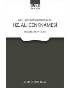 Müellifi Bilinmeyen Manzum Bir Hz. Ali Cenknâmesi