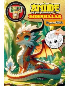 Anime Ejderhalar Boyama Kitabı