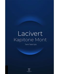 Lacivert Kapitone Mont