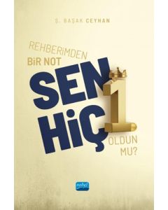 Rehberimden Bir Not - Sen Hiç 1. Oldun mu?