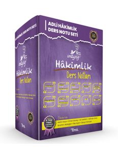 İmtiyaz Adli Hakimlik Ders Notları Seti