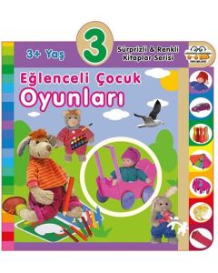 Sürprizli ve Renkli Kitaplar Serisi - 3+ Yaş Eğlenceli Çocuk Oyunları
