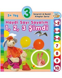 Sürprizli ve Renkli Kitaplar Serisi - 3+ Yaş Haydi Sayı Sayalım
