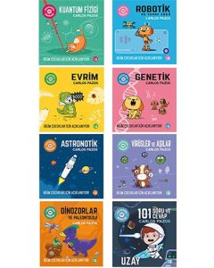Geleceğin Dâhileri Seti - 8 Kitap Takım