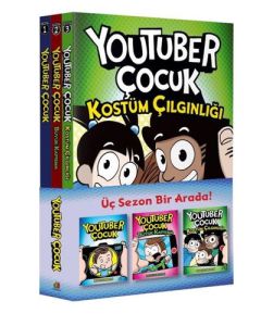 Youtuber Çocuk Seti - 3 Kitap Takım