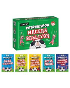 Patatesspor Macera Başlıyor Set + Soru Kitapçığı - 5 Kitap Takım