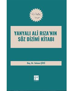 Yanyali Ali Riza’nin Söz Dizimi Kitabi