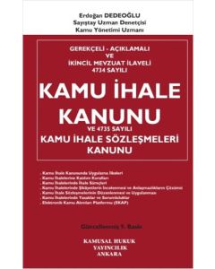 Kamu İhale Kanunu (Ciltli) 