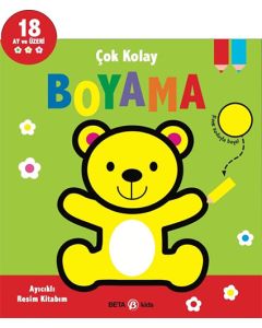 Çok Kolay Boyama - Ayıcıklı Resim Kitabım