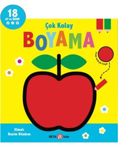 Çok Kolay Boyama - Elmalı Resim Kitabım