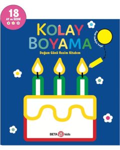 Kolay Boyama - Doğum Günü Resim Kitabım