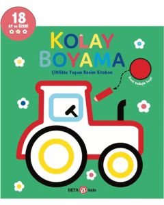 Kolay Boyama - Çiftlikte Yaşam Resim Kitabım