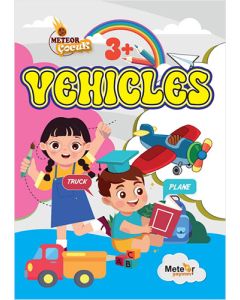 Vehicles (Araçlar) Türkçe – İngilizce Boyama Kitabı