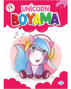 Sevimli Unicorn Boyama