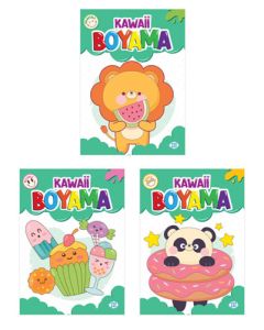 Kawaii Boyama Seti - 3 Kitap Takım
