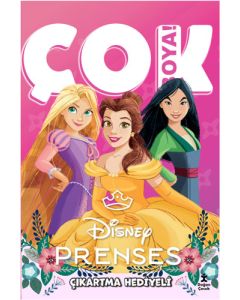 Disney Prenses - Çok Boya! Çıkartmalı Dev Boyama Kitabı