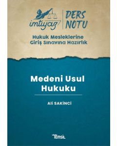 İmtiyaz HMGS Medeni Usul Hukuku