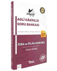 İmtiyaz Adli Hâkimlik Soru Bankası İcra ve İflas Hukuku Çözümlü Soru Bankası