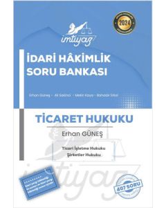 İmtiyaz İdari Hâkimlik Ticaret Hukuku Soru Bankası