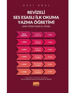 Revizeli Ses Esaslı İlk Okuma Yazma Öğretimi - Sınıf Öğretmeni El Kitabı