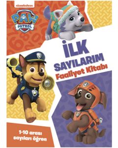 Paw Patrol - İlk Sayılarım Faaliyet Kitabı