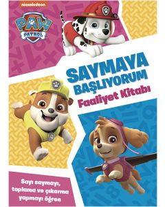 Paw Patrol Saymaya Başlıyorum Aktivite Kitabı