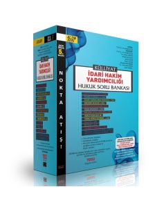 Külliyat İdari Hakim Yardımcılığı Hukuk Soru Bankası 2024