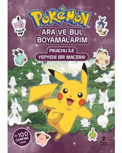 Pokemon - Ara ve Bul Boyamalarım - Pikachu İle Yepyeni Bir Macera!