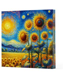 Van Gogh 4 Ayçiçekleri - Defter