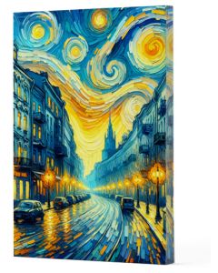 Van Gogh 6 Sokak - Çizgili Defter