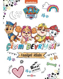 Paw Patrol Çizim Devriyesi Boyama Kitabı