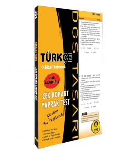 DGS Türkçe Yaprak Test