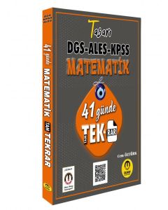 DGS ALES KPSS Matematik 41 Günde Tekrar