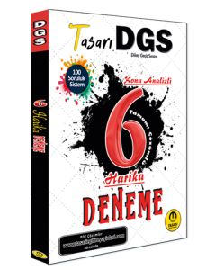 DGS Konu Analizli 6 Harika Çözümlü Deneme