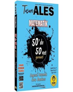 ALES Matematik 50'de 50 Net Sayısal Yetenek Soru Bankası 