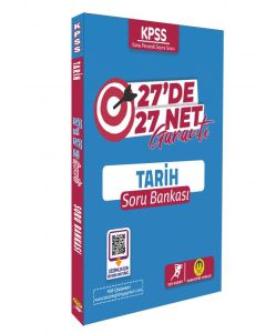 KPSS Tarih 27 de 27 Net Garanti Soru Bankası Video Çözümlü