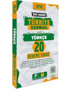 KPSS Türkiye Karması Türkçe 20 Deneme