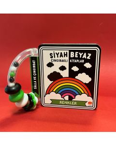 Siyah Beyaz Çıngıraklı Kitaplar - Renkler (Ciltli)