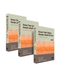 Kazan-Tatar Sahası Karışık Lehçeli Bir Eser - 3 Cilt
