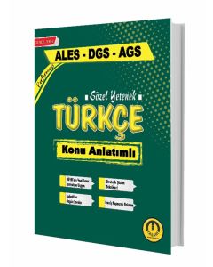 DGS ALES AGS Türkçe Konu Anlatımı 