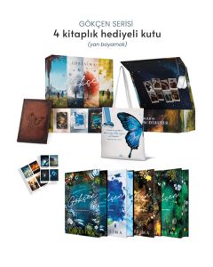 Gökçen Serisi – 4 Kitap Takım (Yan Boyamalı - Hediyeli Kutu - Ciltli)
