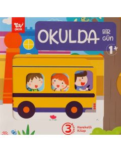 Hareketli 3d Kitap Okulda Bir Gün