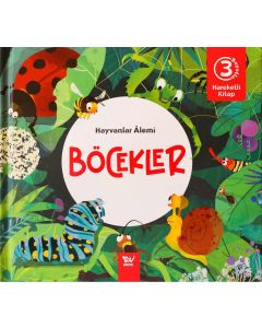 Hareketli Kitap 3D Hayvanlar Alemi Böcekler