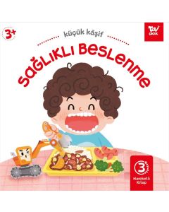 Hareketli Kitap 3D Küçük Kaşif Sağlıklı Beslenme