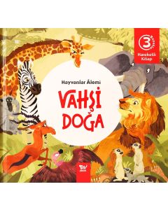 Hareketli Kitap 3D Hayvanlar Alemi Vahşi Doğa